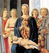 Piero della Francesca Madonna and Child with Saints Montefeltro Altarpiece oil painting picture wholesale